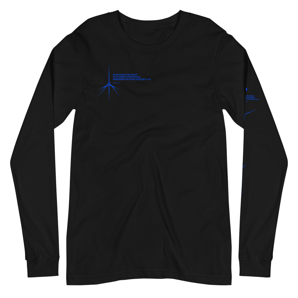 Download Future Dystopia Long Sleeve T-Shirt - LIMITED EDITION - RANDOM GHOST